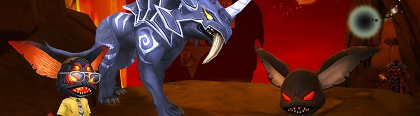 adventurequest 3d pets volcanic bg