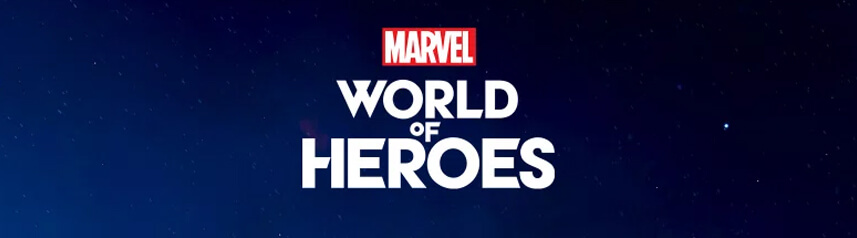 marvel world of heroes logo