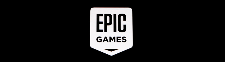 epic games logo black bg