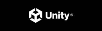 unity logo black bg