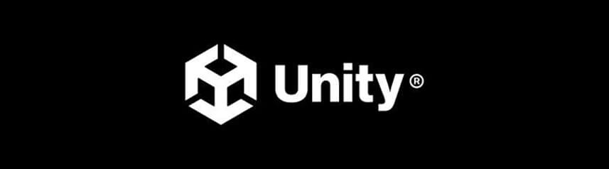 unity logo black bg