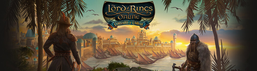 lord of the rings online corsairs of umbar key art