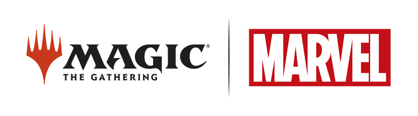 magic the gathering marvel logo banner