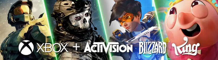Activision Blizzard King is now part of Microsoft Xbox