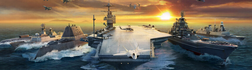 modern warships key art