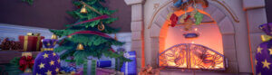 palia christmas fireplace banner