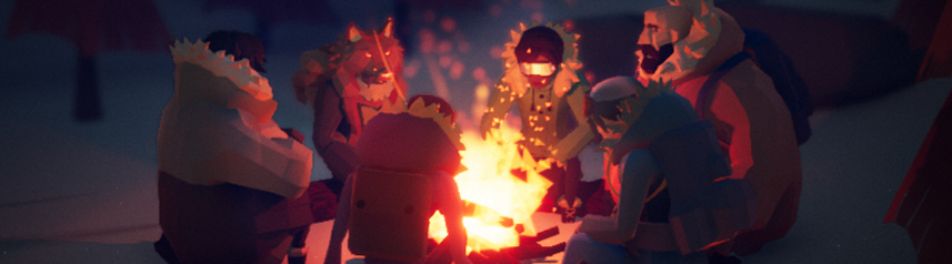 project winter campfire banner