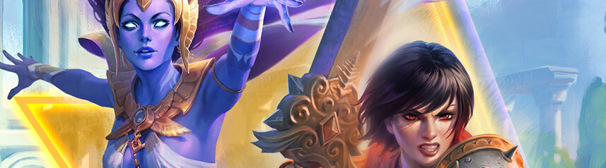 smite year 11 key art banner