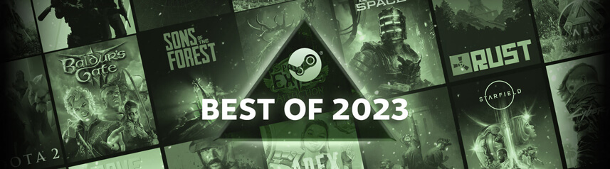 steam best of 2023 banner