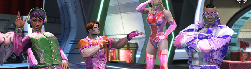 dc universe online love conquers all 2024 banner