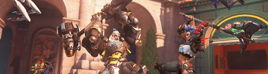 overwatch 2 reinhardt junkyard queen banner