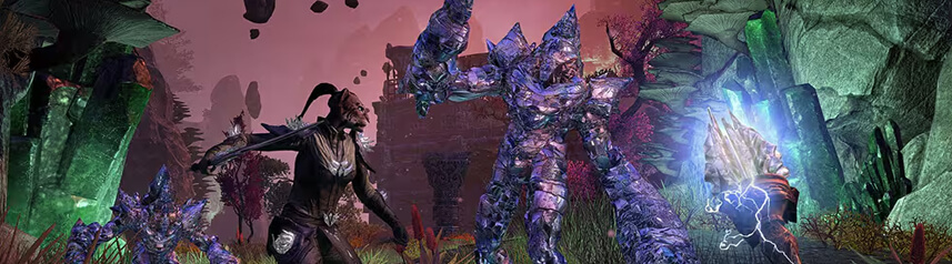 elder scrolls online bedlam veil darkshard banner