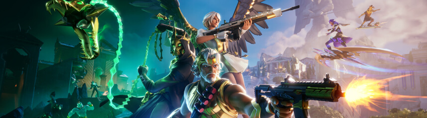 fortnite myths and mortals key art banner