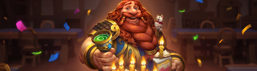 hearthstone 10th anniversary banner