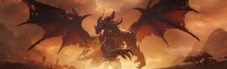 world of warcraft classic deathwing full banner