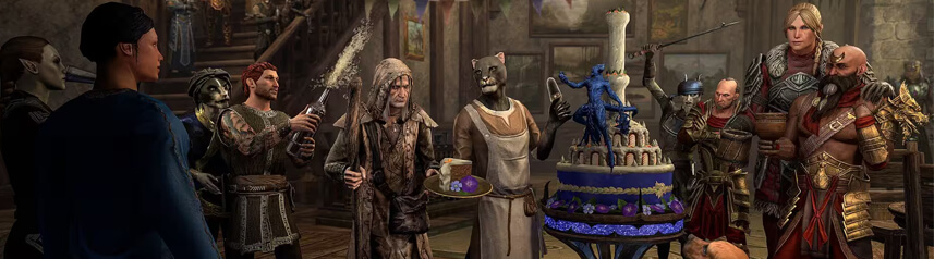 elder scrolls online 10th anniversary banner