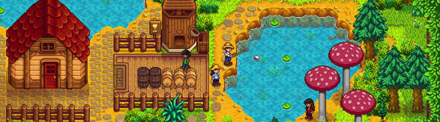 stardew valley fish pond banner