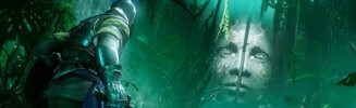 mmorpg new world aeternum stone face banner