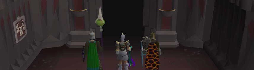 old school runescape dungeon entrance banner