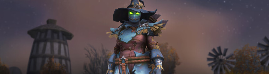 world of warcraft mmorpg scarecrow outfit