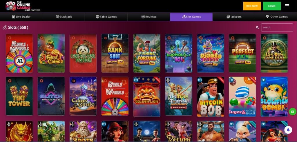 TheOnlineCasino Slots Online