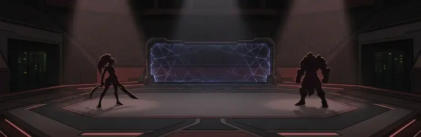 Dark 2XKO arena remains operational after Riot ends active development